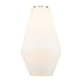thumbnail image 2 of Innovations Lighting  Cindyrella - 1 Light 7" Semi-Flush Mount Cased Matte White/Polished Chrome, 2 of 5