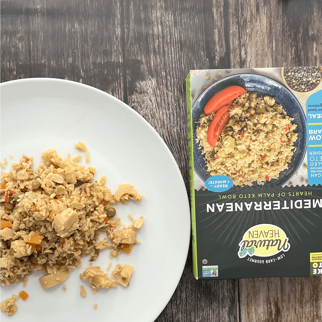 Keto Bowl Ready Meal Hearts of Palm by Natural Heaven - Variety Pack