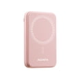 thumbnail image 3 of Batería Portátil, PowerBank con Cargador Inalámbrico Portátil Adata R050 5.000mAh Rosa, 3 of 5