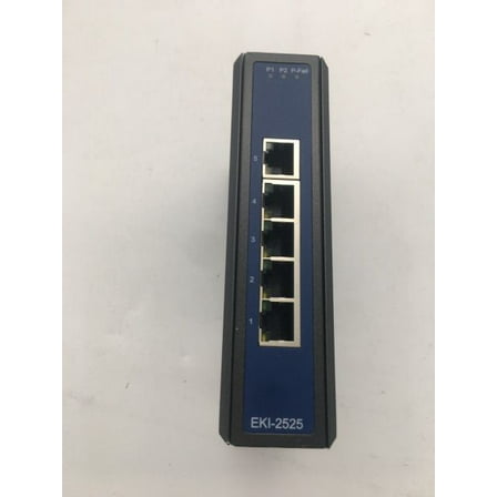 5 PORT ADVANTECH UNMANAGED ETHERNET SWITCH 10/100 W/ADAPTER
