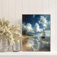 thumbnail image 2 of Qisvanset 12x16 Inch Cloud Landscape Canvas Wall Art, Classic Vintage Scenery Minimalist Farmhouse Home Decor, 2 of 8