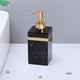 thumbnail image 2 of Dispensador de jabón de resina rellenable, contenedor de lavado de manos manual, botella con bomba de loción para Black-500ml, 2 of 8