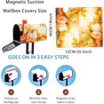 thumbnail image 4 of Magnetic Pumpkins Fall-Autumn Seasonal-Mailbox-Covers Outdoor Mailbox-Wraps/Post-Letter Box Garden Home Yard Decor 21x18in, 4 of 6
