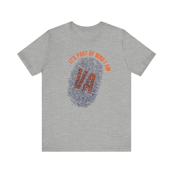 DJH Apparel | Virginia Fingerprint: It's A Part Of Who I Am Sports T-shirt
