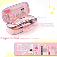 thumbnail image 3 of Lapicera Estuche De Gran Capacidad Para Niños Unicornio Rosa, 3 of 5