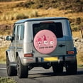 thumbnail image 5 of Goofa Love You Mom Pattern Universal Tire Cover for Jeep, SUV, Truck, and Trailer – Waterproof, UV-Resistant,Easy to Install, Fits 14"-17" Tires-17 inch, 5 of 6