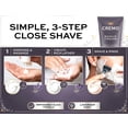 thumbnail image 3 of Cremo French Lavender Moisturizing Shave Cream, Lavender Bliss, 6 Fl Oz, 3 of 8