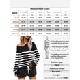 thumbnail image 4 of Purcoar Womens Outfits Set Casual 2 Piece Long Sleeve Tops & Shorts with Pocket Loungewear, 4 of 7