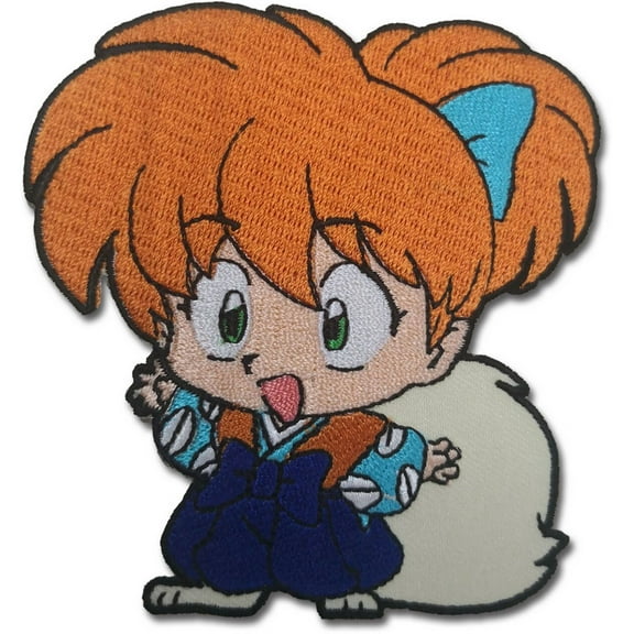 Inuyasha Shippo Pose Patch Full Body Anime Embroidered Iron On
