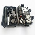 thumbnail image 1 of Kit de supervivencia de emergencia, kit multifuncional de supervivencia y rescate, multiherramienta para exteriores, suministros de primeros auxilios Sos para exteriores, 1 of 5