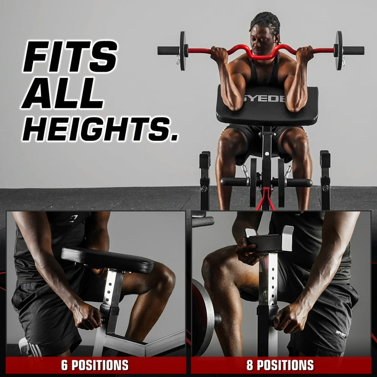 Preacher Curl Bench Plate Loaded Bicep Curl Machine Bicep and Tricep Workout Equipment 2 in 1 Exercise Machine for Home Gym Walmart