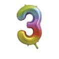 thumbnail image 1 of Unique Party 3 Number Foil Balloon, 1 of 1