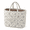 Blue Toile, variant on Quilted Basket, Quilted Car Basket, Foldable Storage Basket With Handles, Cotton Organizer Bin for Car, Home, Travel and Everyday Use