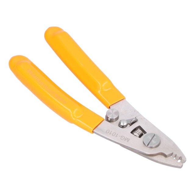 Alicates Pelacables, útiles Alicates Pelacables De Fibra De Acero Inoxidable 420 PVC Con Resorte De Retorno Para Quitar Fibra óptica ANGGREK Otros