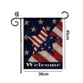 thumbnail image 2 of Bandera americana ancla jardín Banner Vertical doble cara Memorial Day Banner jardín decoración al aire libre Adepaton CPB-US-DYP75-1, 2 of 5