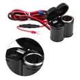 thumbnail image 4 of Cargador USB, Motocicleta USB Cigarrillo Figüeño, Motocicletas Negras De Concha De ABS Piezas Para Tabletas Piezas De Scooters, 4 of 7
