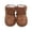 Brown, variant on Xijirk Curly Baby Ankle Booties Baby Heart Embroidery Hook and Loop Warm Indoor Walking Shoes Beige,One Size