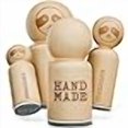 thumbnail image 3 of Hand Made Stacked Text Rubber Stamp for Stamping Crafting Planners - 1/2 Inch Mini, 3 of 4