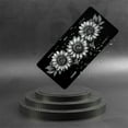 thumbnail image 6 of Monochrome Sunflowers Front License Plate, Metal License Plate, Funny Standard Plates Personalized Novelty Decorative For Men/Women/Boys/Girls Car 6×12 Inch, 6 of 7