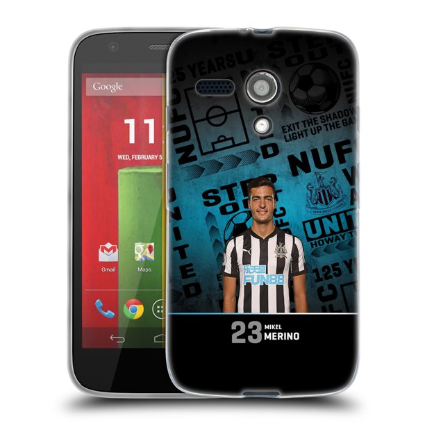 OFFICIAL NEWCASTLE UNITED FC NUFC 2017/18 FIRST TEAM 2 SOFT GEL CASE