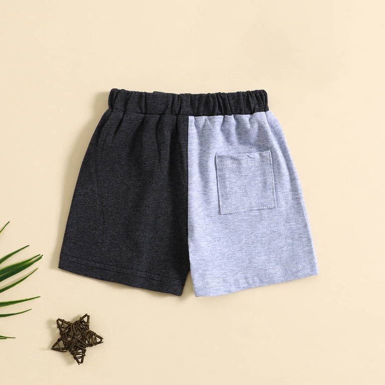 Odeerbi 1-6 Years Toddler Boys Girls Summer Cotton Shorts Color