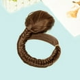 thumbnail image 3 of SHCKE 24" Fishtail Braid Ponytail Drawstring Ponytail Extension Synthetic Long Ponytail Hairpieces for Women, 3 of 6