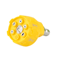 thumbnail image 1 of 6 in 1 Adjustable Nozzle for 1/4 Inch Quick Connect Male Adapter 3000Psi High Pressure Washer Cleaner Water Parts Yellow, 1 of 7