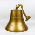 thumbnail image 2 of Aluminum Ship Bell Antique Bronze Finish (US NAVY) Engraved - 3 Inches, 2 of 6