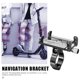 thumbnail image 5 of X Phone Holder -81 Motocicleta Bicicleta Scooter eléctrico Manillar (Ti) Plata Sywqhk Accesorios para bicicletas, 5 of 5