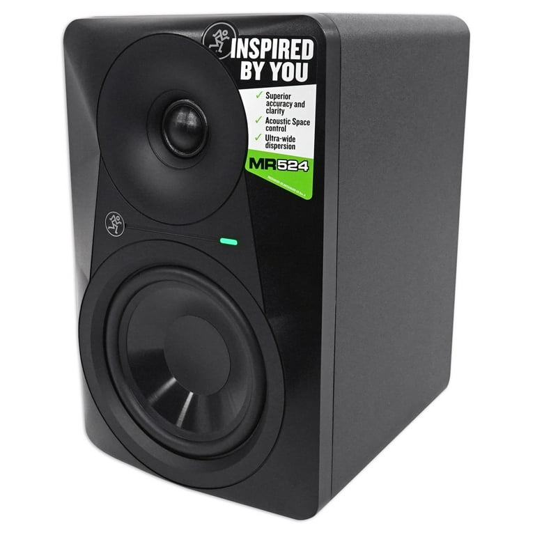 Monitor Da Studio Mackie MR524 - 5.25", 50W, Risposta 45Hz-20kHz, Ingressi XLR/TRS/RCA, Nero - Foto 11