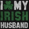 thumbnail image 2 of St Patricks I Love My Irish Husband Women Plus Size Graphic Pullover Hoodie Brisco Brands 4X, 2 of 3