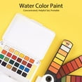 thumbnail image 4 of Watercolor Set, Watercolor Paint Portable Light 24 Colors  For Art Projects, 4 of 8