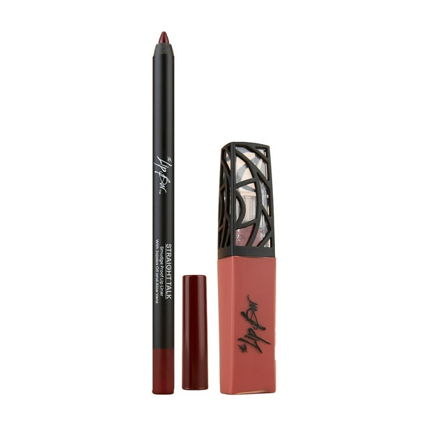 The Lip Bar Perfect Pair Lip Kit, Straight Talk Lip Liner and