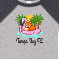 thumbnail image 4 of Inktastic Tampa Bay Florida Flamingo Girls Baby Bodysuit, 4 of 5
