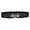 Black, variant on Women's Stretch Wide Waist Belt Floral Decorative Design for Casual Fashion