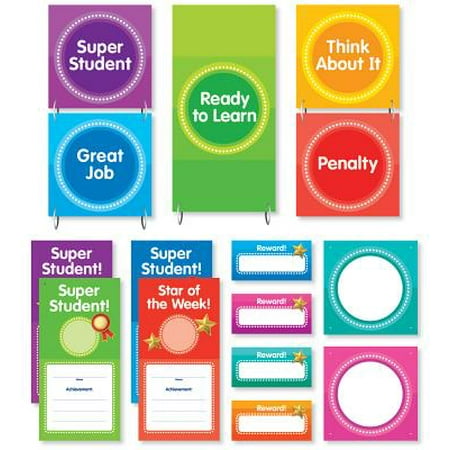 Richardsons Chart Books - Color Your Classroom - Behavior Clip Chart Mini Bulletin Board