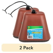 (2 pack) Duck Brand Plastic Faucet Cover, 5.25 in. x 6.5 in. x 5.25 in.