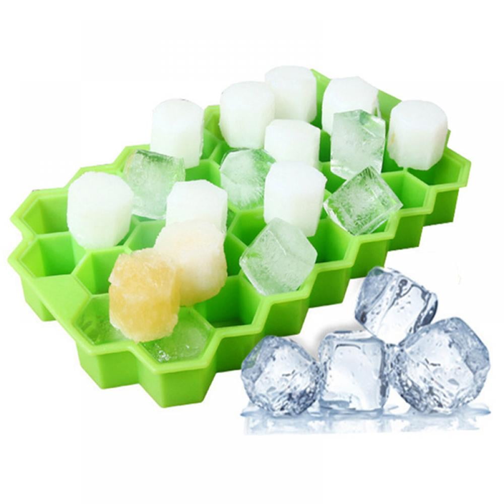 Ice Cube Trays, 37 Grids Ice Trays, Silicone Ice Trays, Easy Release Ice Block for