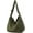1-army Green, variant on Canvas Tote Bag, Casual Hobo Crossbody Shoulder Bag for Women and Men, Large Purse for Travel and Work-army Green