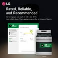 thumbnail image 3 of LG LRGL5823S 5.8 Cu. Ft. Stainless Gas Convection Smart Range with AirFry, 3 of 4