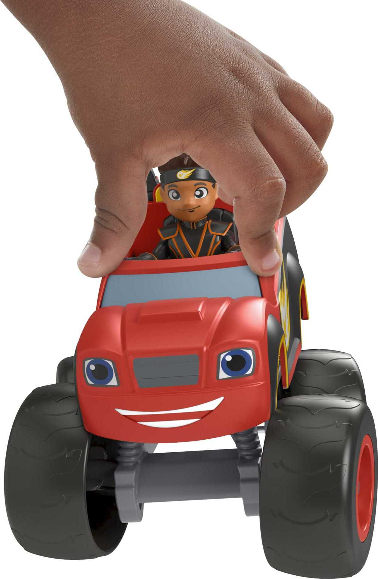 Fisher-Price Blaze and the Monster Machines Ninja Blaze Toy Truck & AJ Figure Set - image 4 of 6
