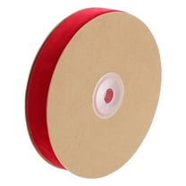 Masteelf Fluffy Craft Ribbon for Gift Wrapping and Accessories Red Chinlon Versatile Use 0.5 Inch Wide