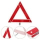 thumbnail image 4 of 2 triángulos de emergencia estándar, triángulos de advertencia para vehículos, triángulos reflectantes, triángulos de seguridad para averías de vehículos, 4 of 8