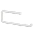 iDesign Plastic Wall Mounted Metal Paper Towel Holder, Roll Organizer