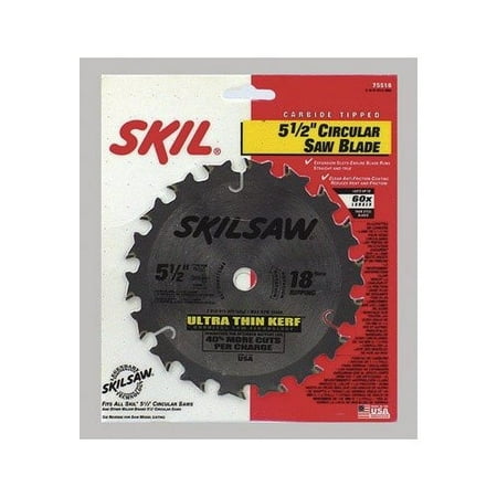 Skil 75518 5-1/2 in. 18-Tooth Carbide Blade for HD5510