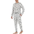 thumbnail image 4 of George Men's Holiday Thermal Pajama Set, 4 of 6