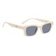 thumbnail image 5 of Gafas de sol para mujer Gafas de verano Protección Estilo vintage Gafas de sol cuadradas Gafas de sol para acampar en la calle Viajes Beige, 5 of 9