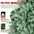 thumbnail image 2 of Resenkos 4ft Tabletop Artificial Christmas Tree with Foldable Base for Indoor Decor, Green, 2 of 11