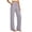 Grey, variant on KHONTS Linen Pants for Women Summer Casual High Waist Straight Leg Trousers Lightweight Loose Pants with Pockets White XL