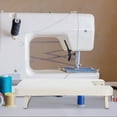 thumbnail image 4 of PAMINGONO White Sewing Machine Extension Table with Dual Scale for Home Craft Projects, 4 of 8